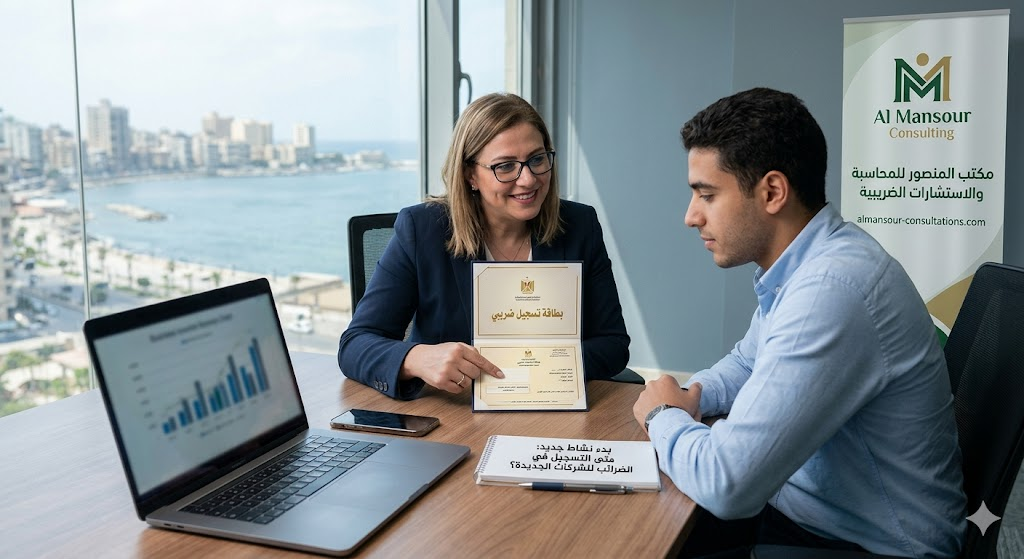 متى يجب التسجيل في الضرائب للشركات الجديدة