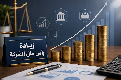 زيادة رأس مال الشركة