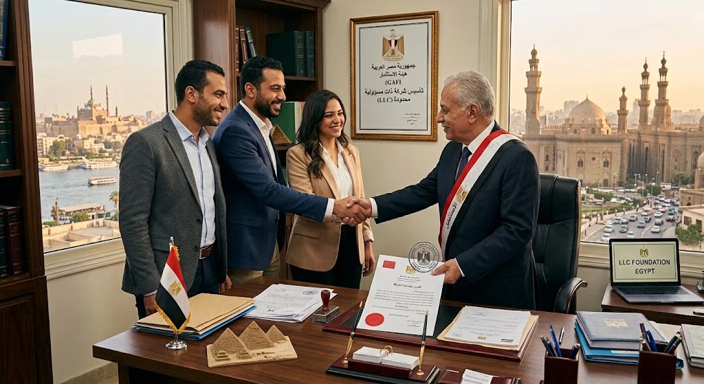 تأسيس شركة LLCs في مصر