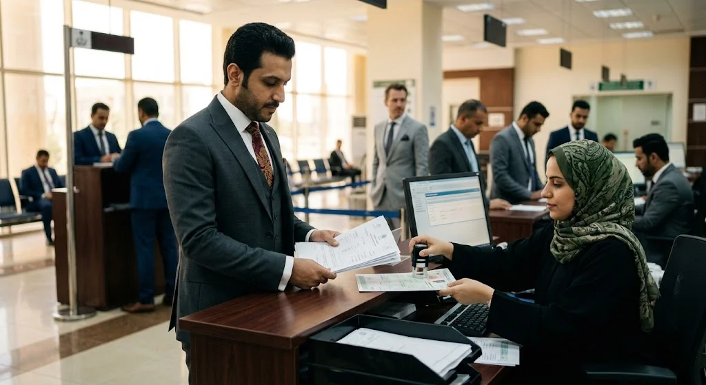 تخليص خدمات مكتب العمل