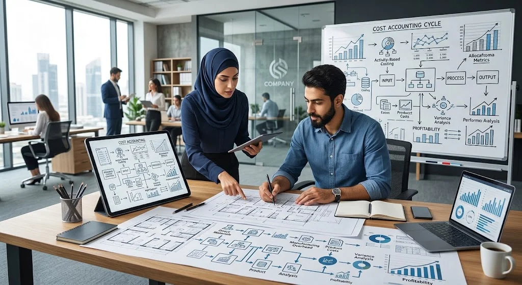 تصميم نظام محاسبة تكاليف احترافي لشركتك