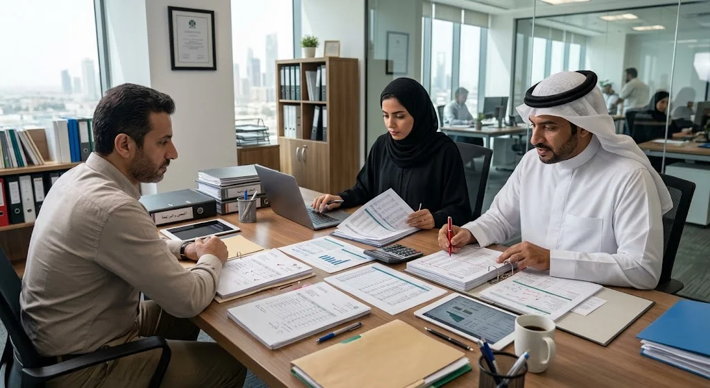 خدمات الفحص والمراجعة الضريبية