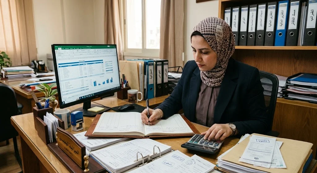 خدمة مسك الدفاتر المحاسبية