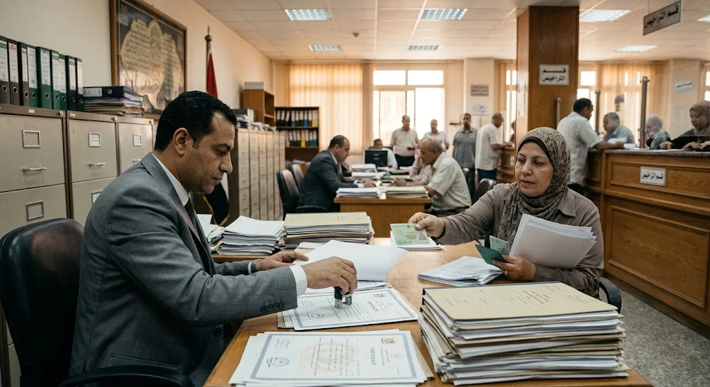مكتب المنصور لاستخراج شهادة مزاولة نشاط