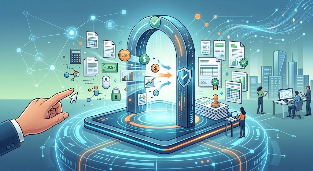 البوابة الالكترونية لتخليص الخدمات الضريبية